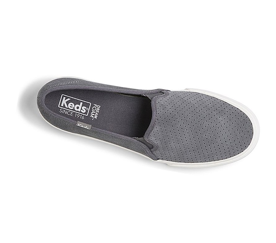 Women's double decker perf suede cheap